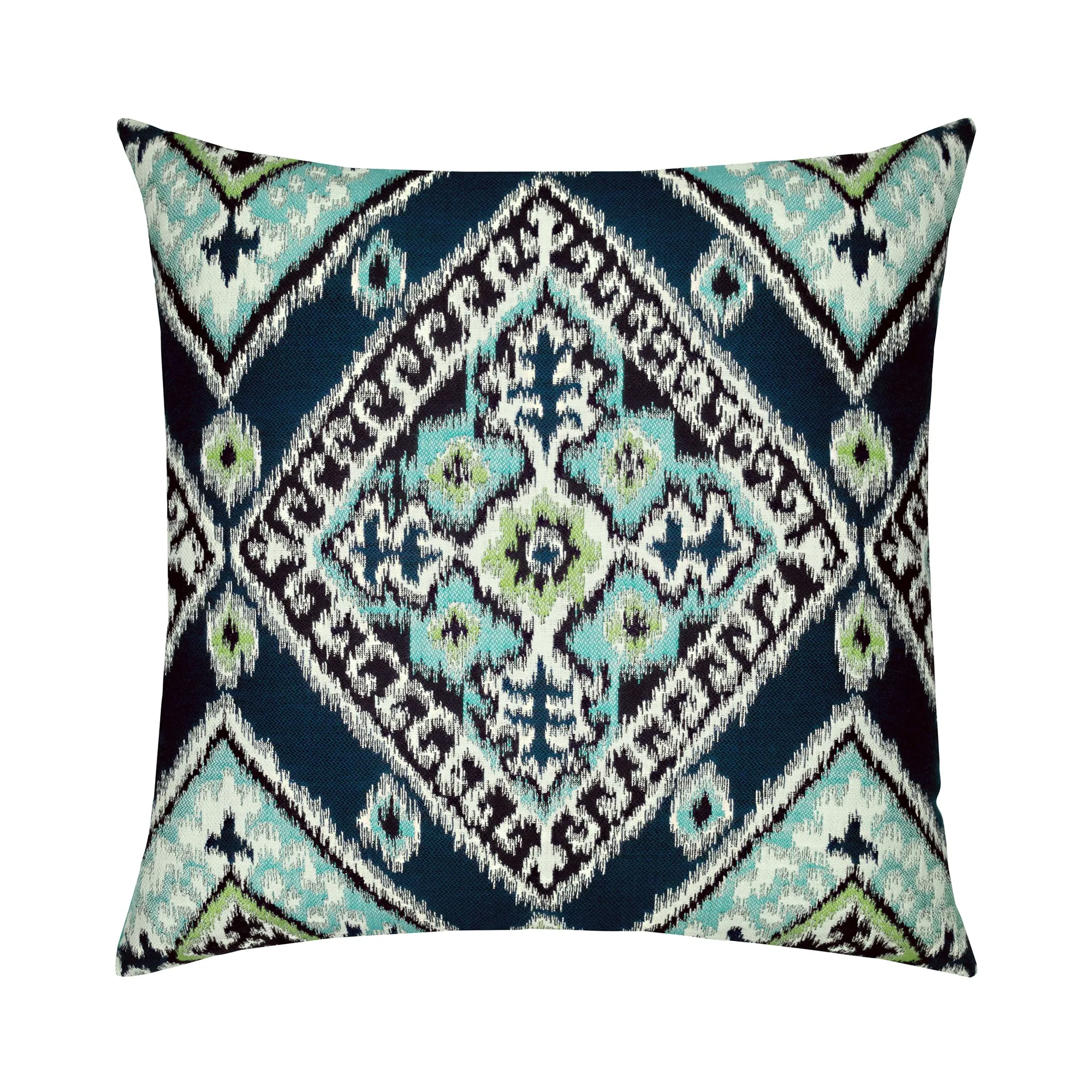 Ikat Diamond Outdoor Pillow