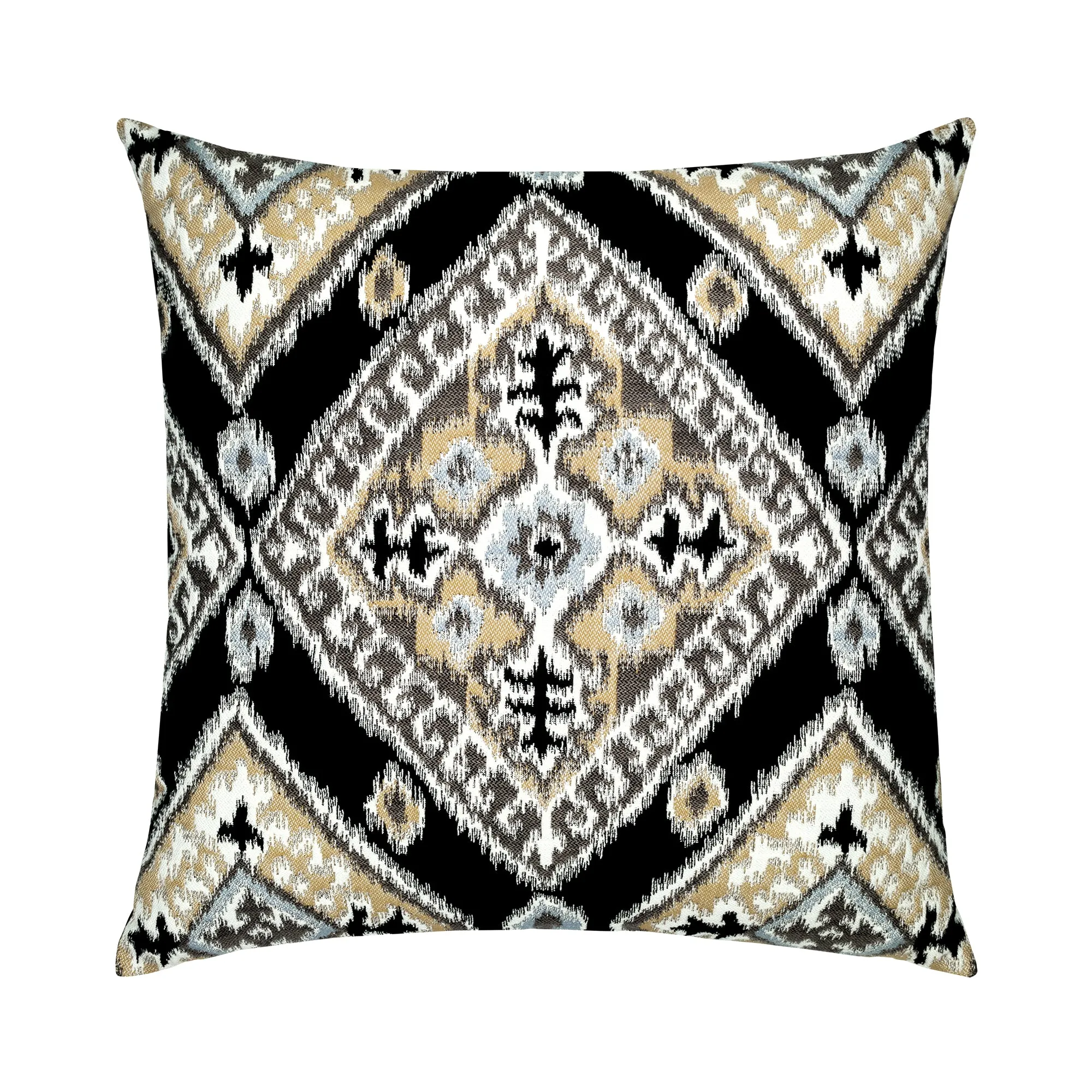 Ikat Diamond Outdoor Pillow