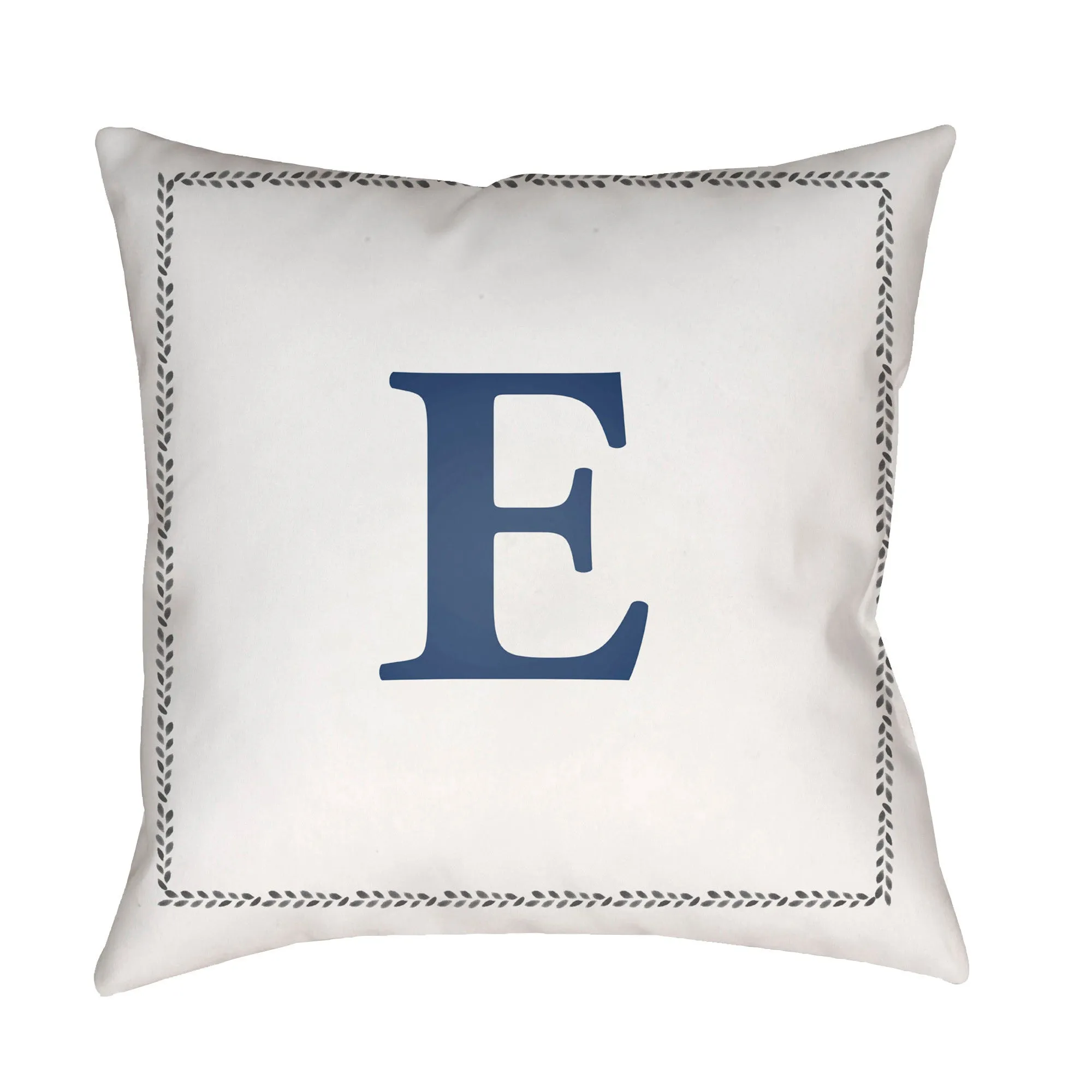 Initials Letter (A to Z) Outdoor Pillow