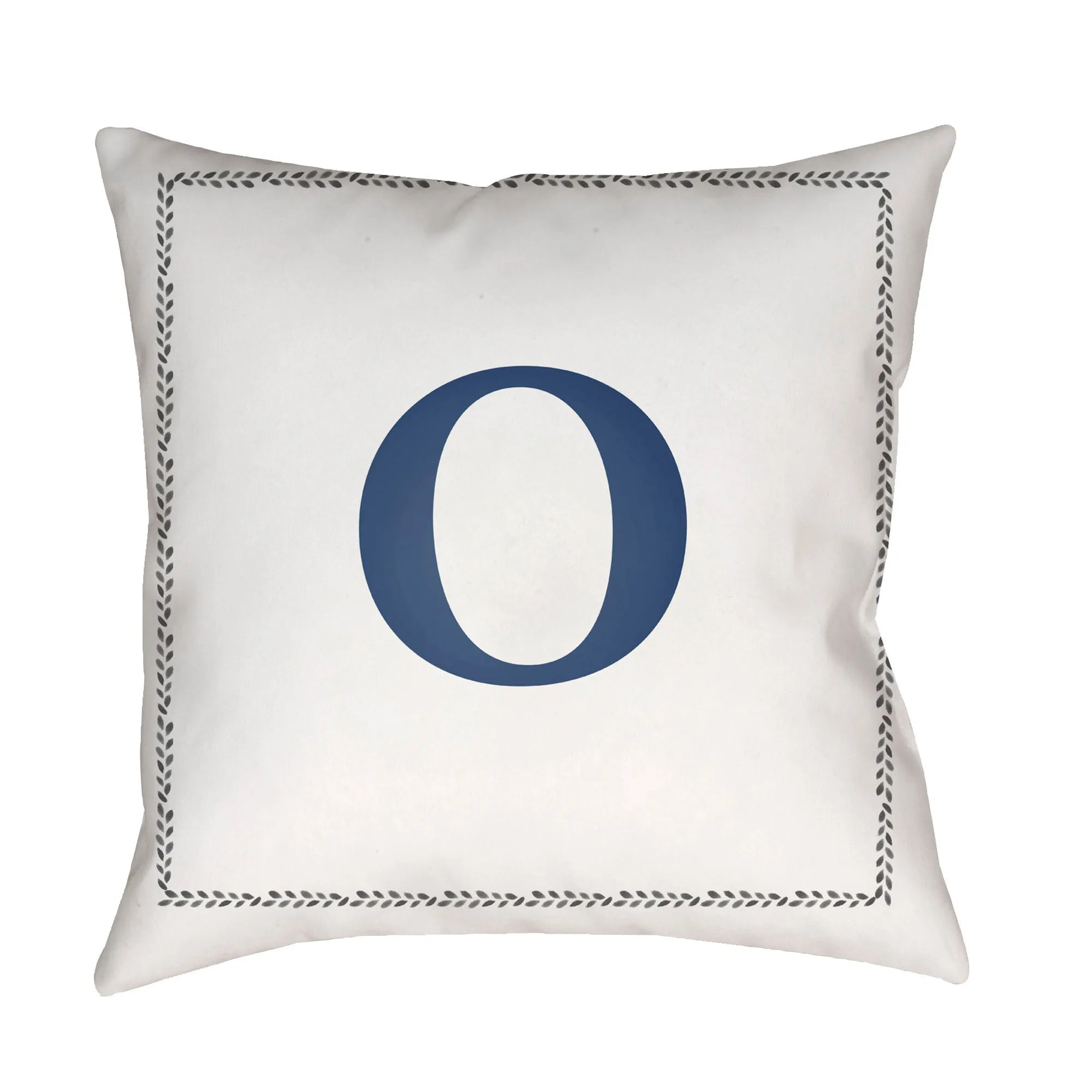 Initials Letter (A to Z) Outdoor Pillow
