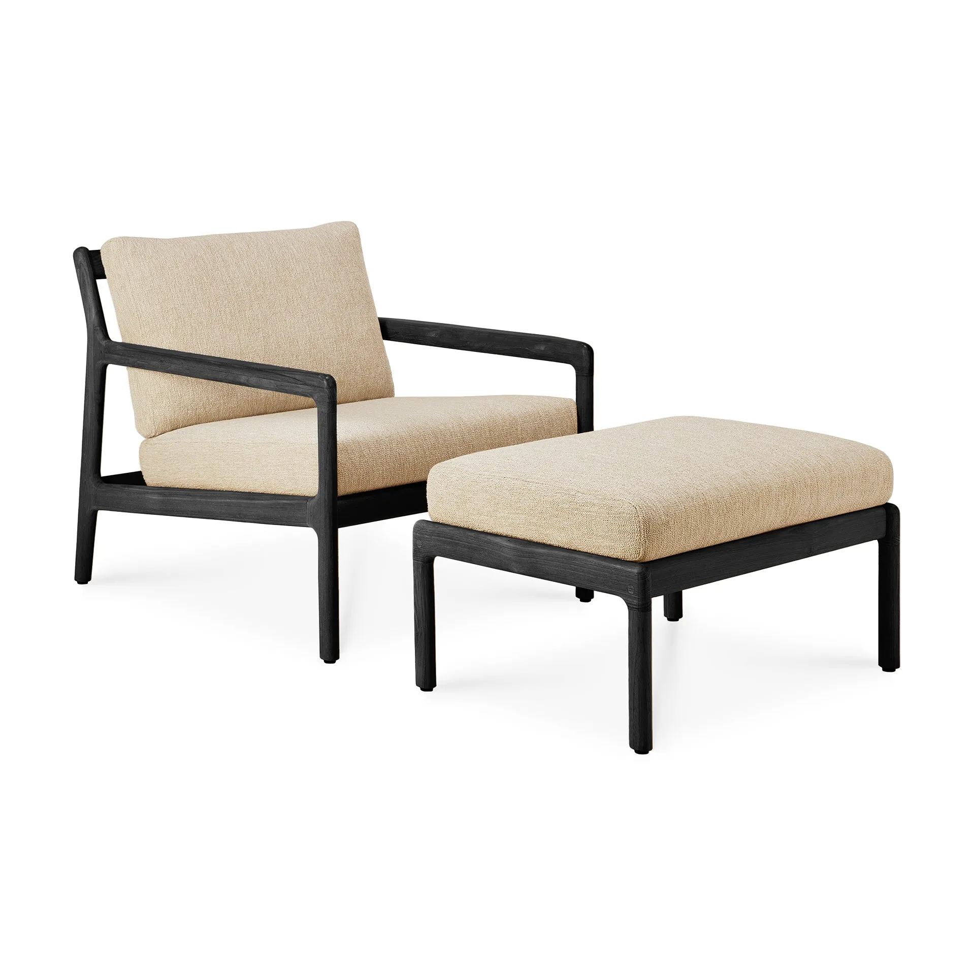 Jack Outdoor Lounge Chair and Ottoman