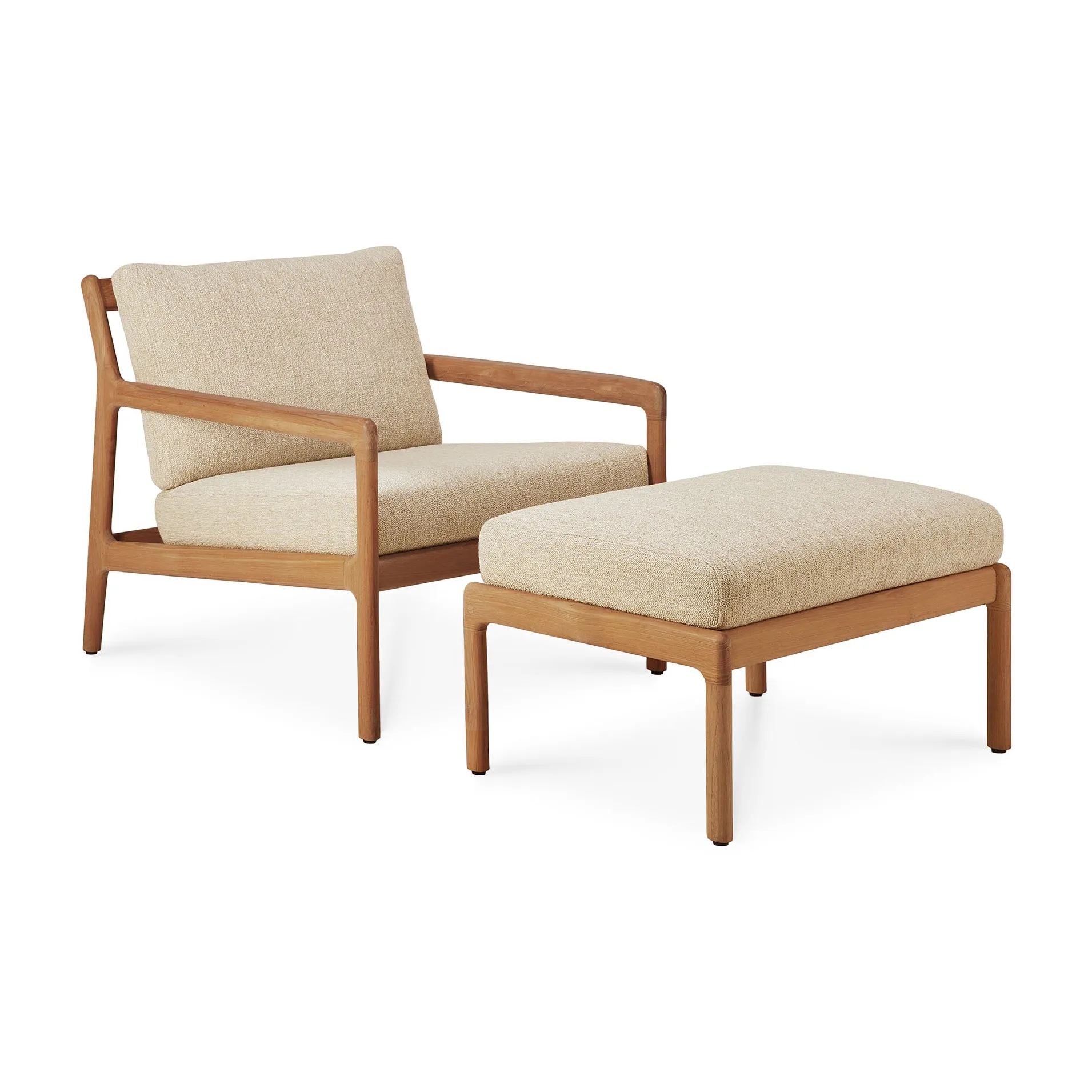 Jack Outdoor Lounge Chair and Ottoman