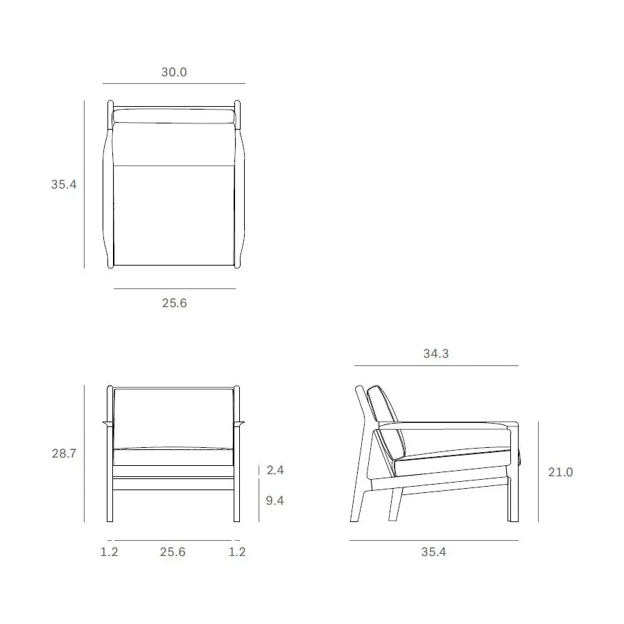 Jack Outdoor Lounge Chair and Ottoman