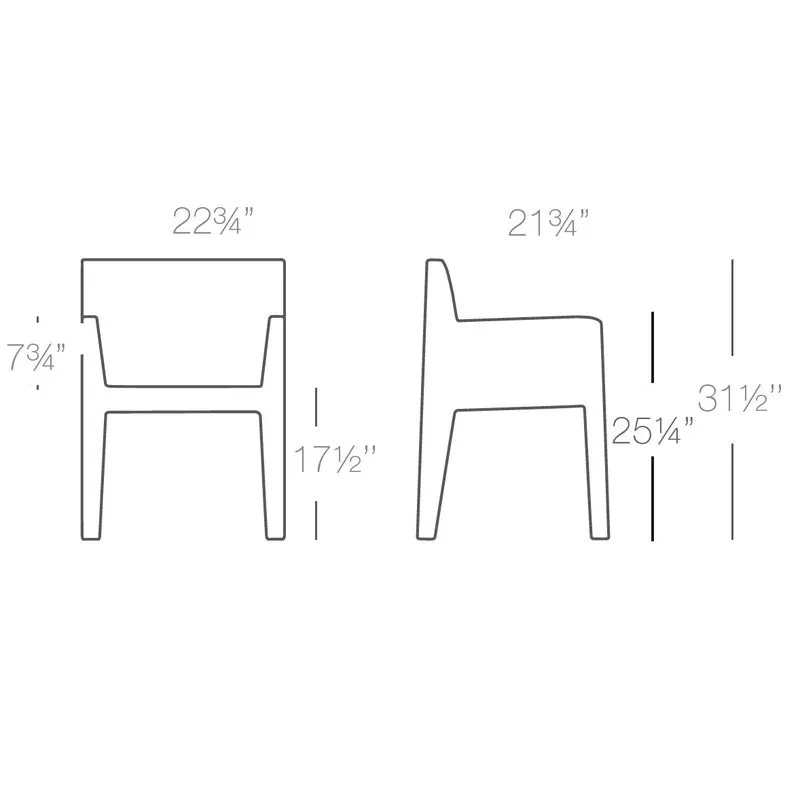 Jut Armchair