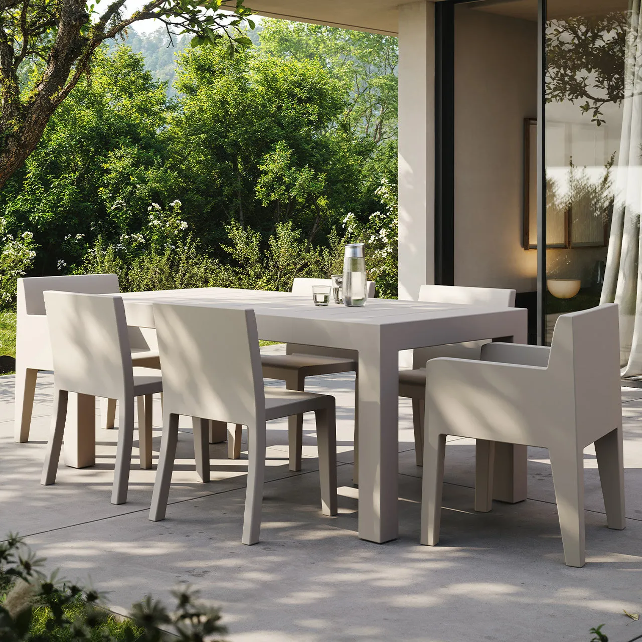Jut Rectangular Table