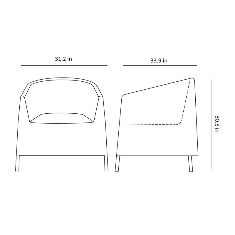Kingston Outdoor Stackable Lounge Chair