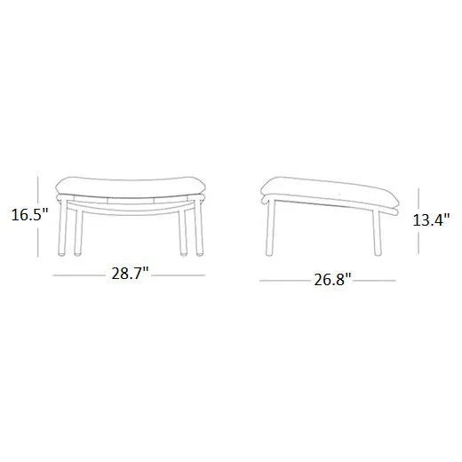 Kodo Outdoor Ottoman