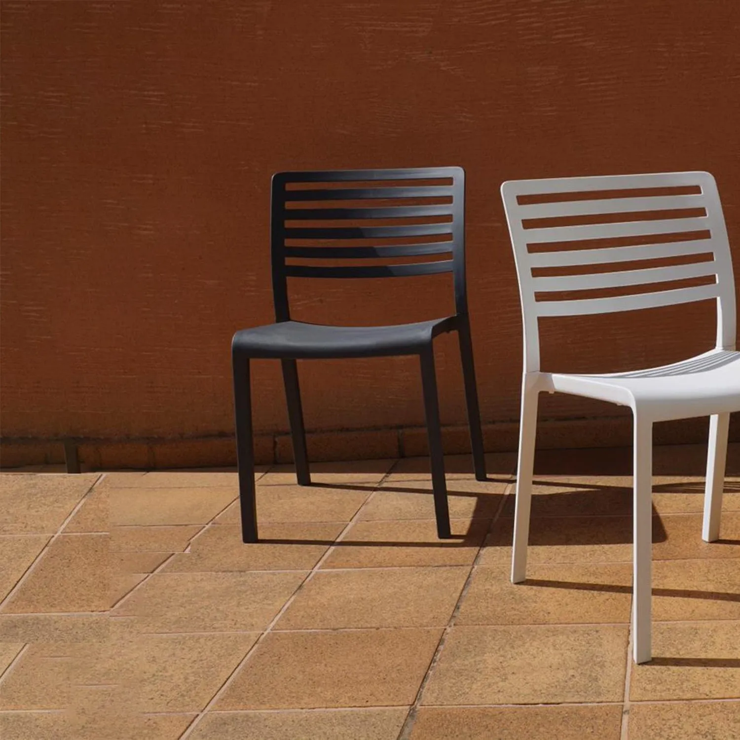 Lama Stacking Dining Armchair (Set of 4)