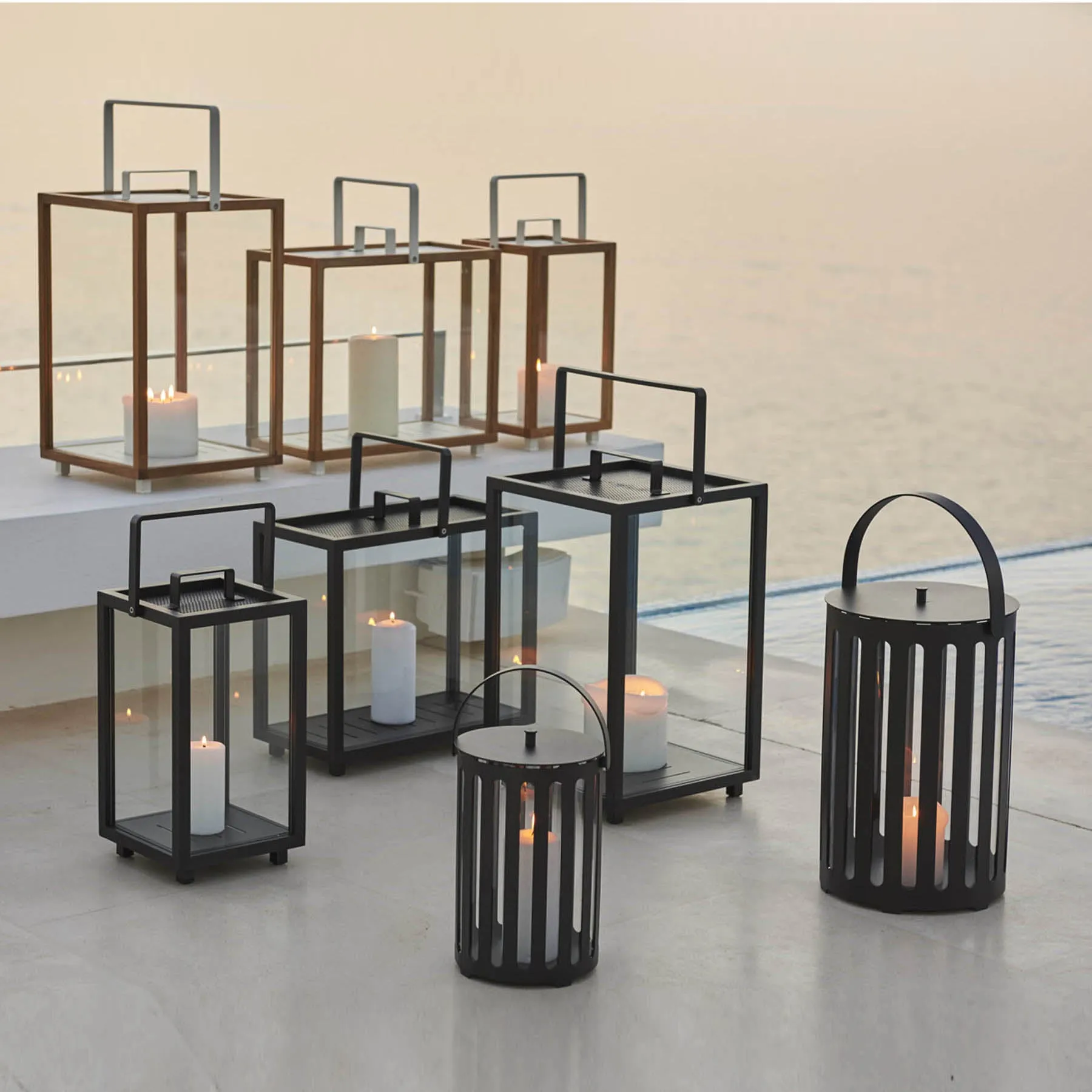 Lighttube Round Lantern