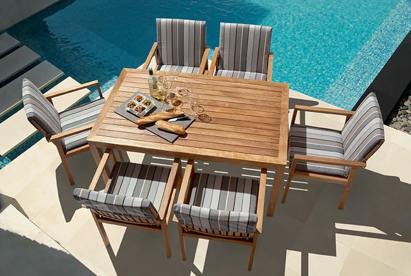 Linear Rectangular Dining Table