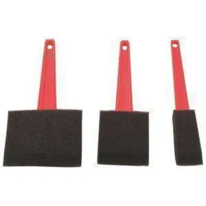 Linzer Foam Brush 3pc Set
