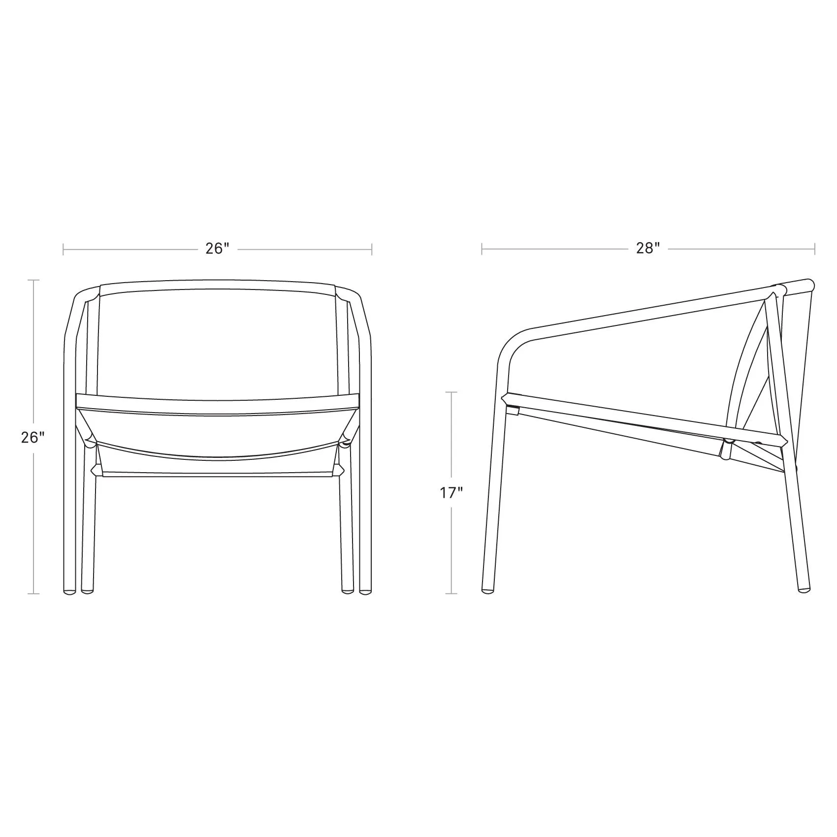 Lookout Outdoor Lounge Chair