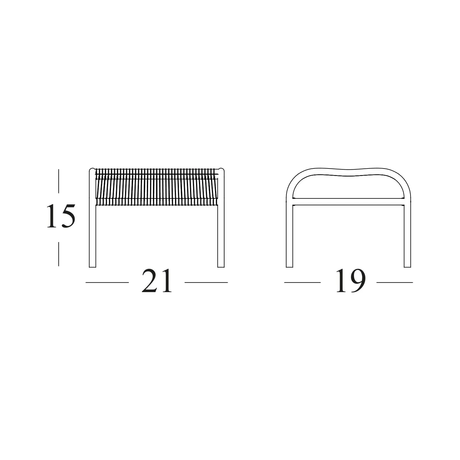 Loop Outdoor Footrest