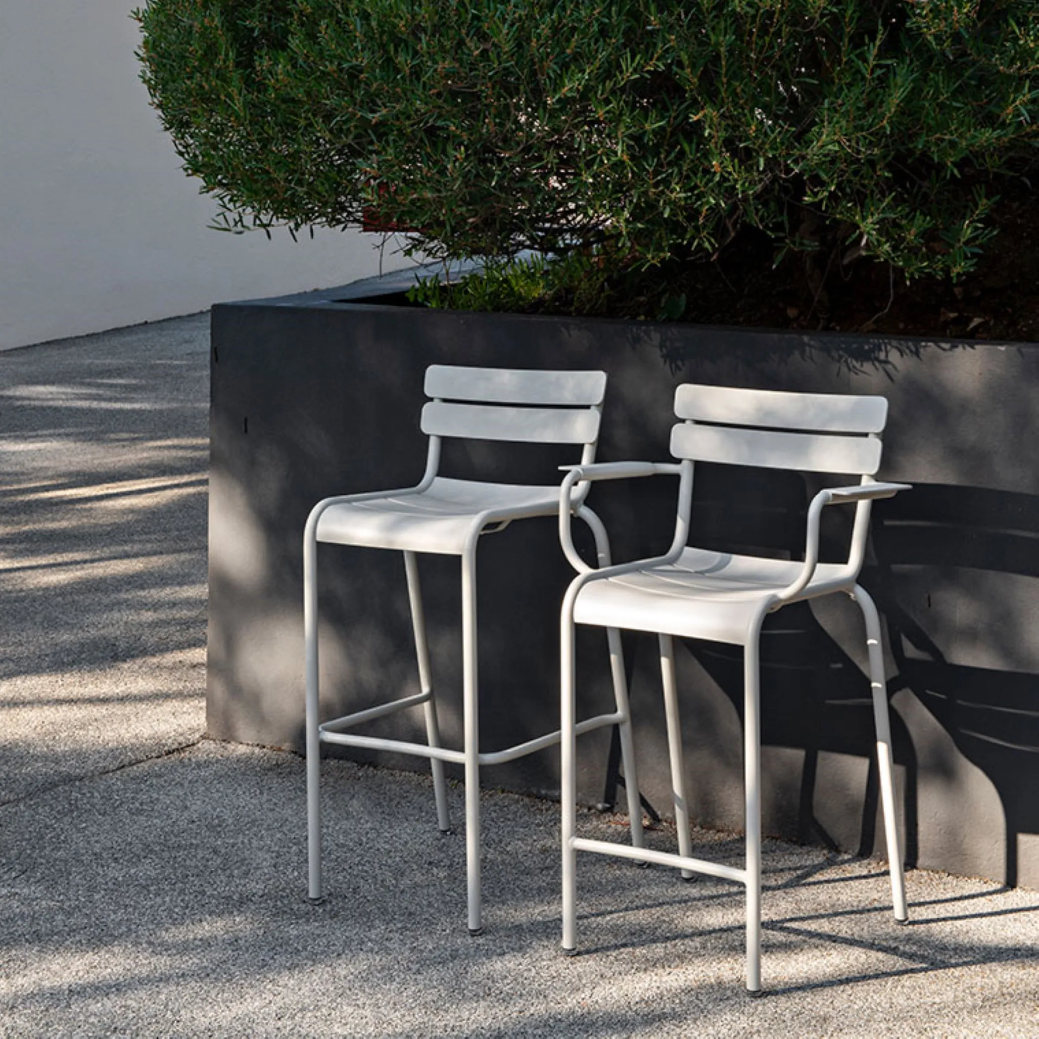 Luxembourg Stool with Arms (Set of 2)