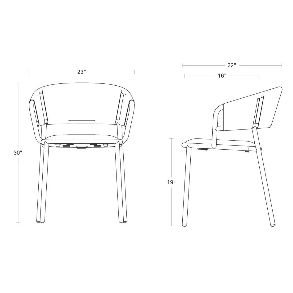 Mate Outdoor Dining Chair