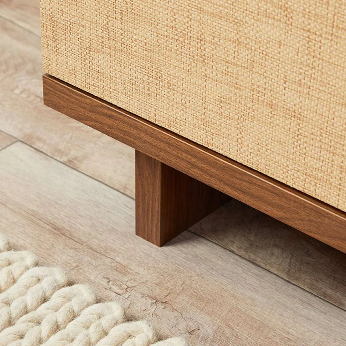 Minato Textured Buffet - Walnut Mocka
