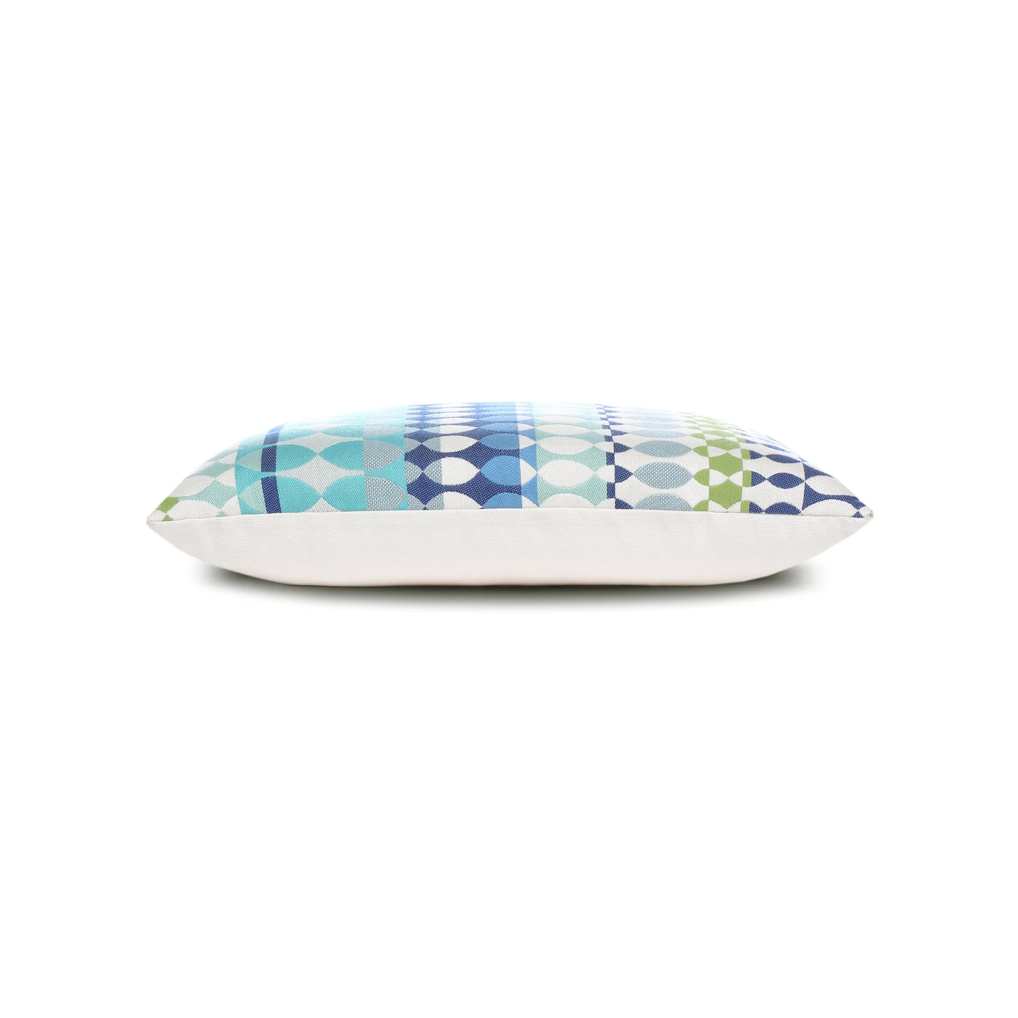 Modern Oval Outdoor Pillow
