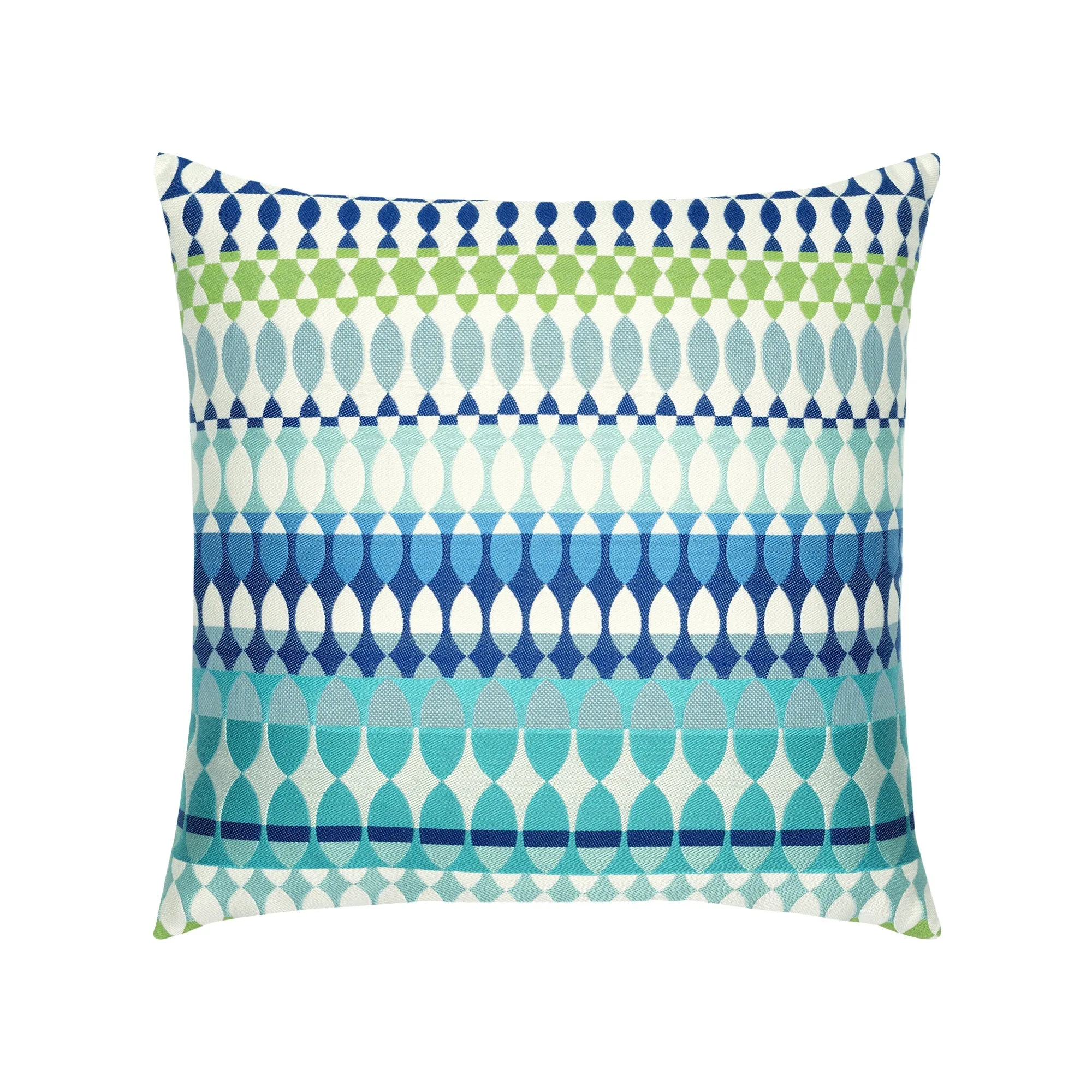Modern Oval Outdoor Pillow