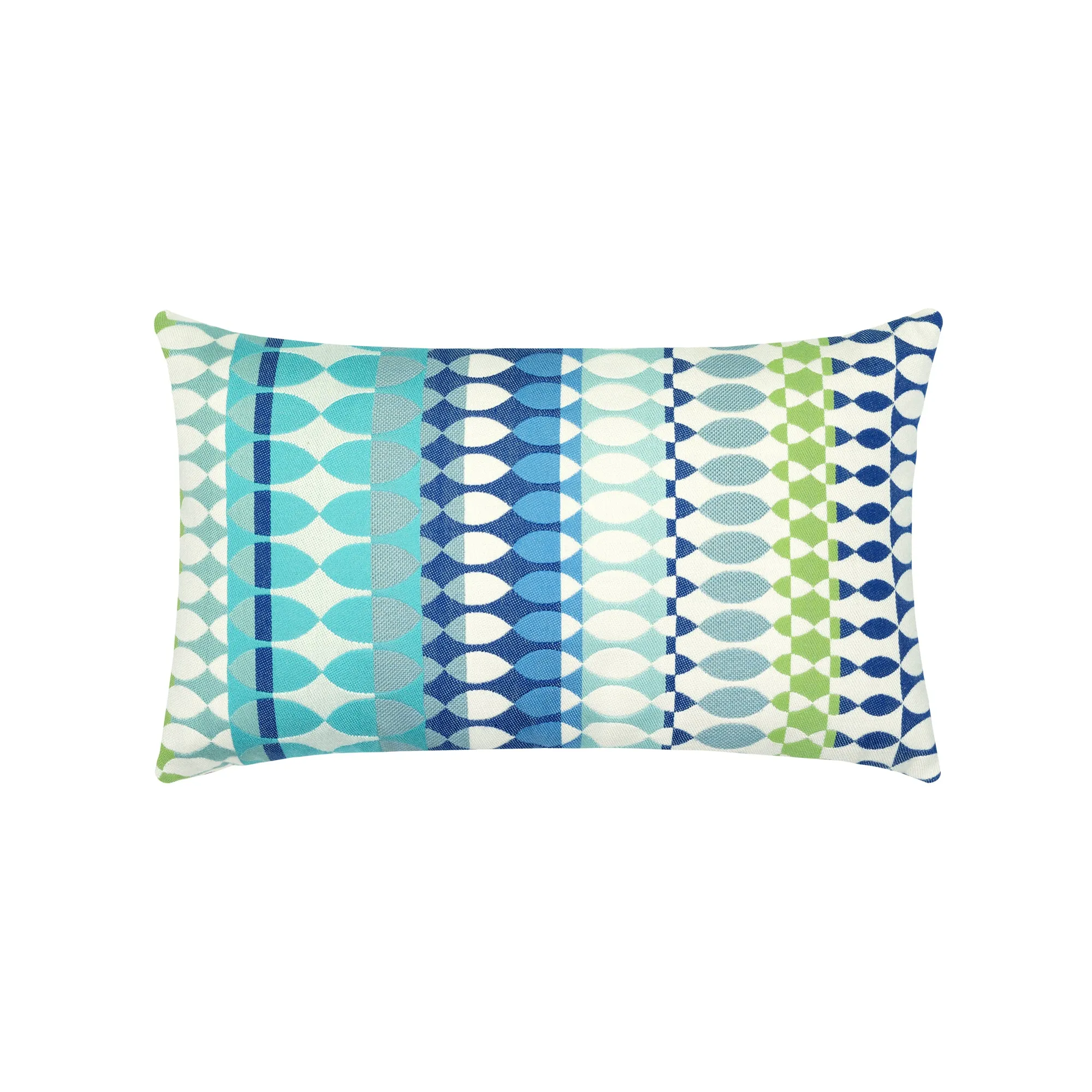 Modern Oval Outdoor Pillow
