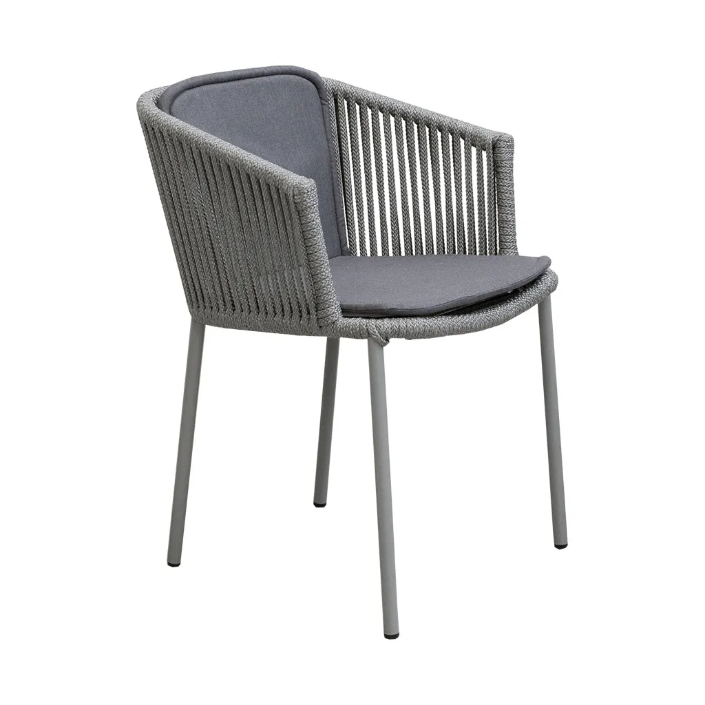 Moments Outdoor Stackable Armchair with Cushion