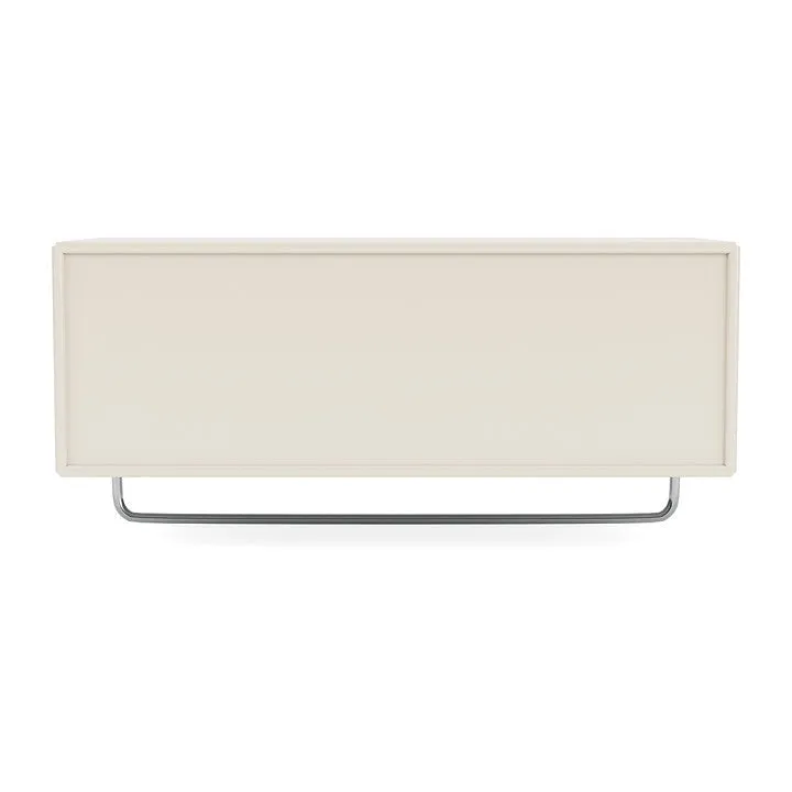 Montana Coat Shelf With Clothes Rack, Oat