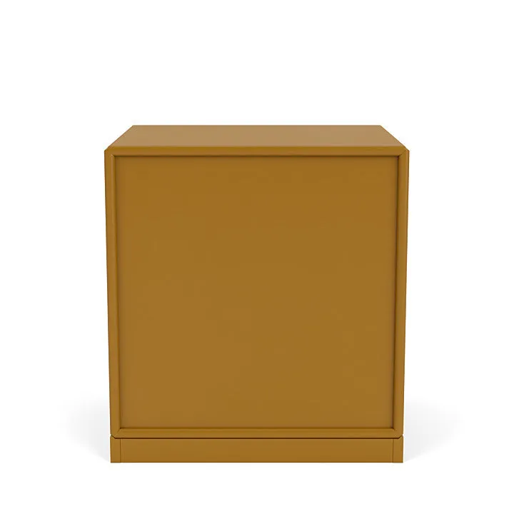 Montana Dream Nightstand With 3 Cm Plinth, Amber Yellow