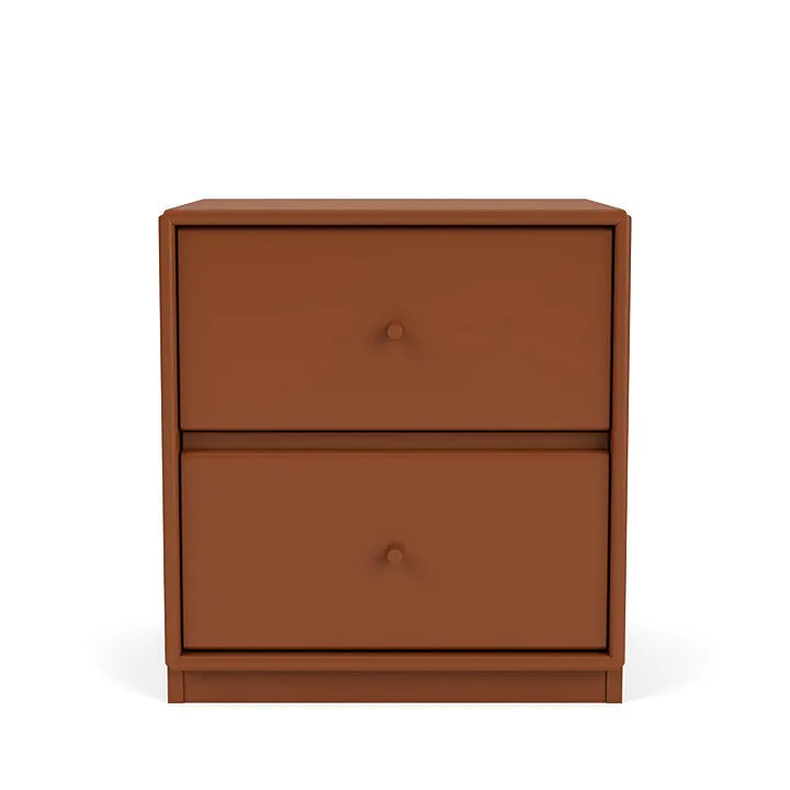 Montana Drift Drawer Module With 3 Cm Plinth, Hazelnut Brown