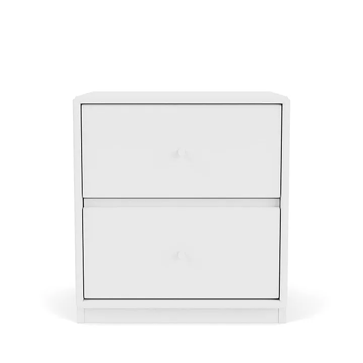 Montana Drift Drawer Module With 3 Cm Plinth, Snow White