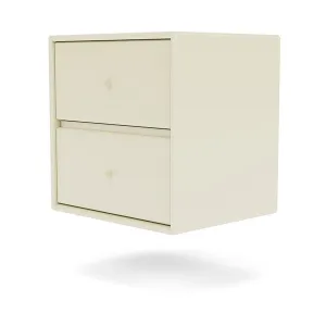 Montana Drift Drawer Module With Suspension Rail, Vanilla White