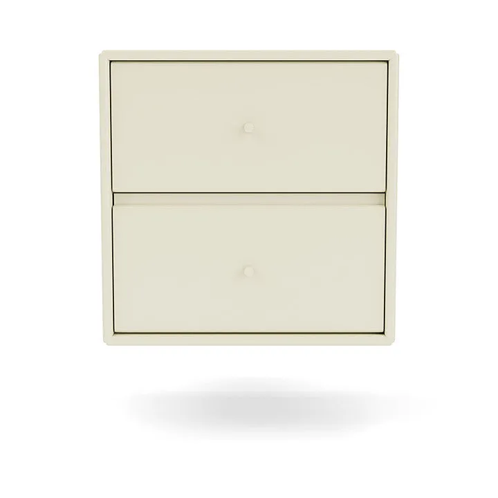 Montana Drift Drawer Module With Suspension Rail, Vanilla White