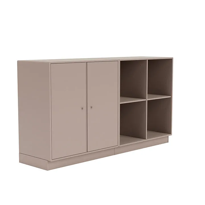 Montana Pair Classic Sideboard With 7 Cm Plinth, Mushroom Brown