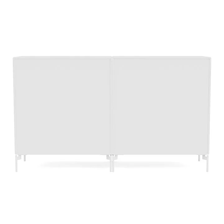 Montana Pair Classic Sideboard With Legs, New White/Snow White