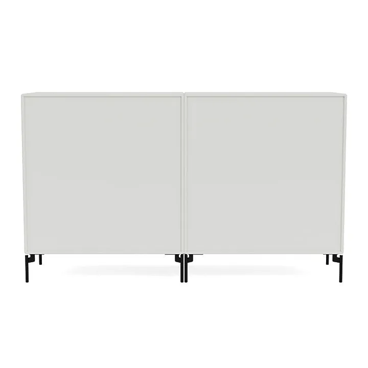 Montana Pair Classic Sideboard With Legs, Nordic/Black