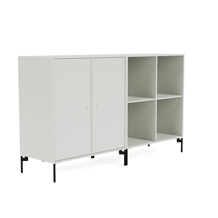 Montana Pair Classic Sideboard With Legs, Nordic/Black