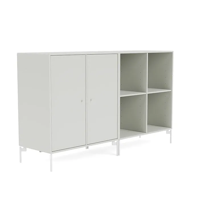 Montana Pair Classic Sideboard With Legs, Nordic/Snow White