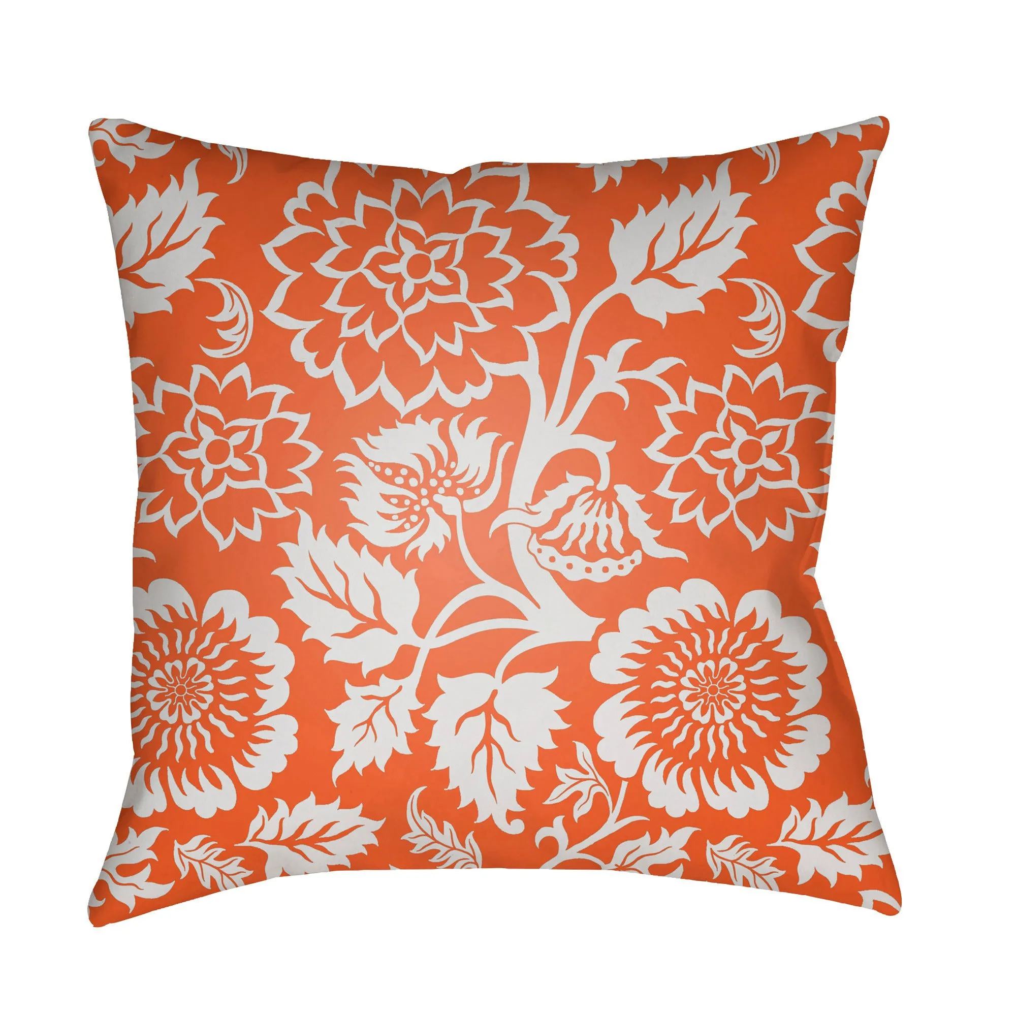 Moody Floral Outdoor Pillow