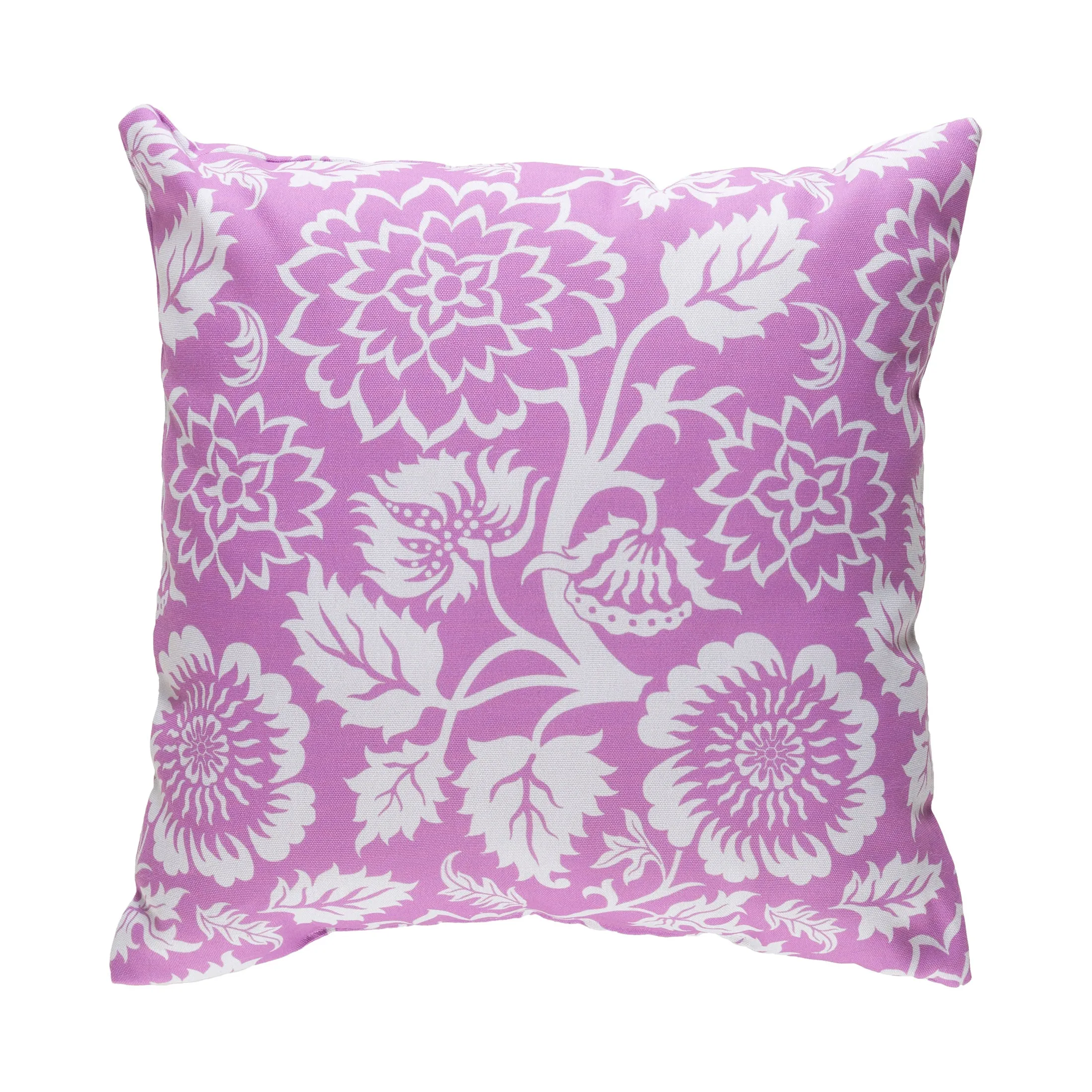 Moody Floral Outdoor Pillow