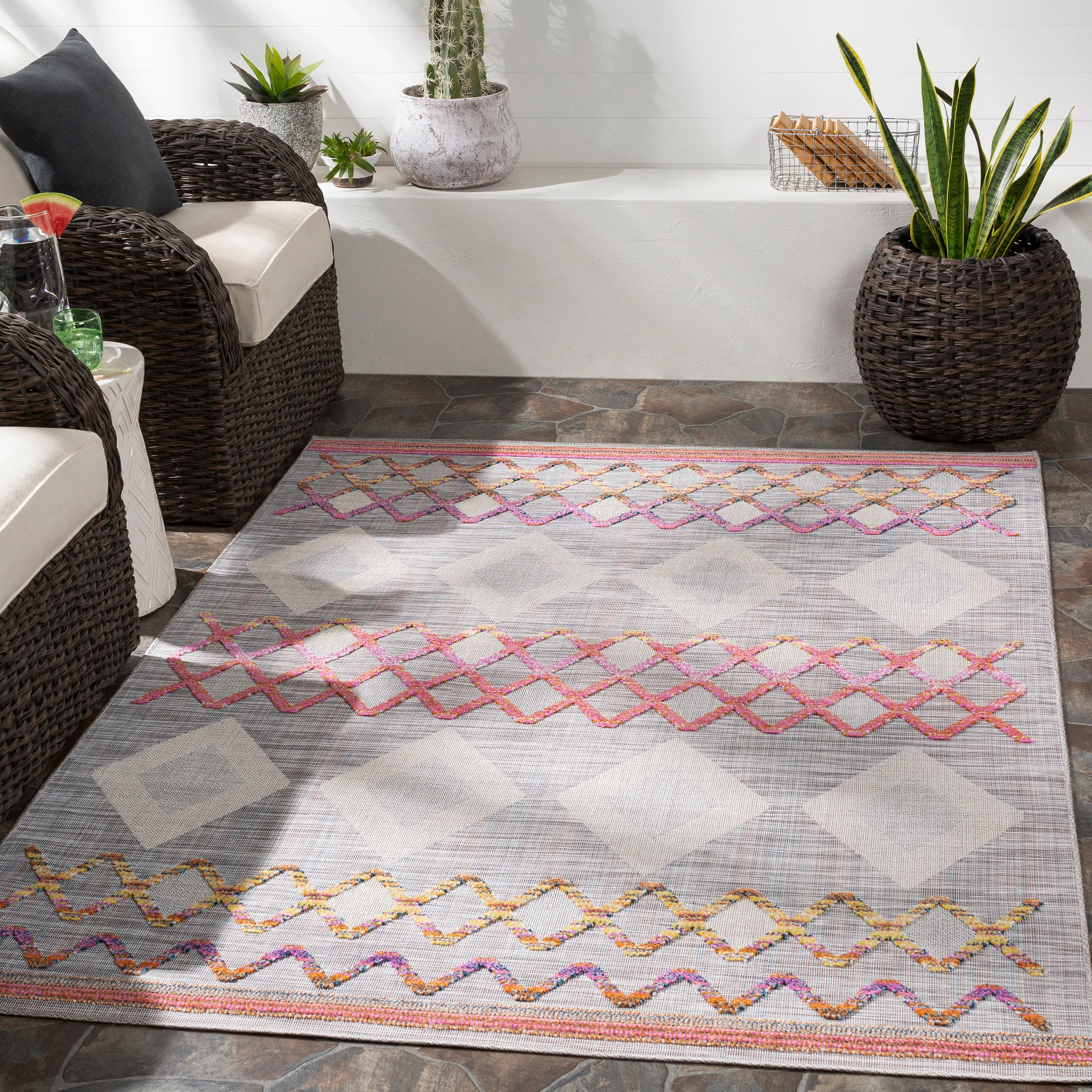 Murcia MUC2306 Indoor/Outdoor Rug