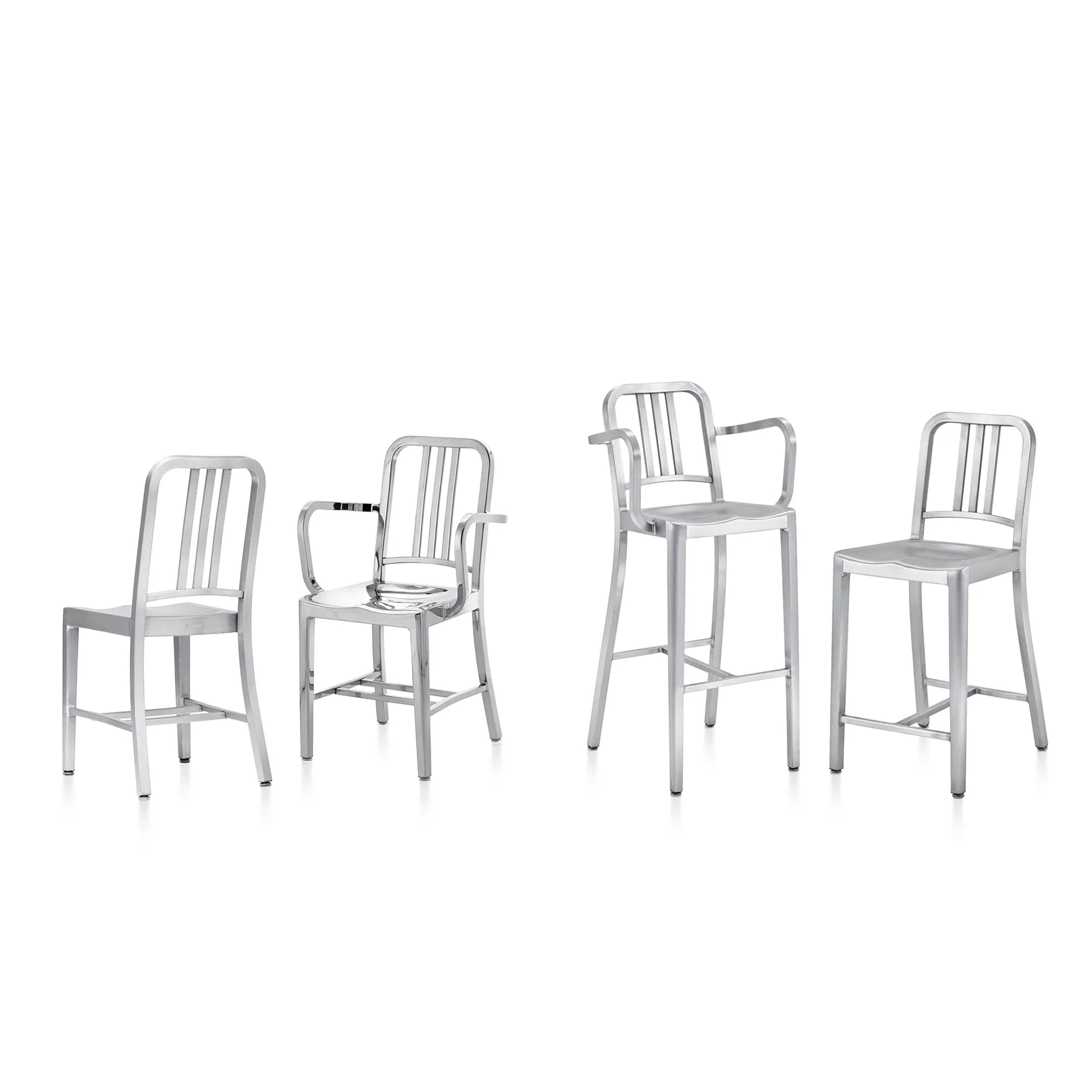 Navy Armchair