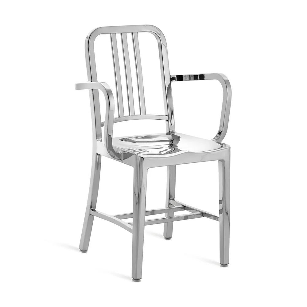 Navy Armchair