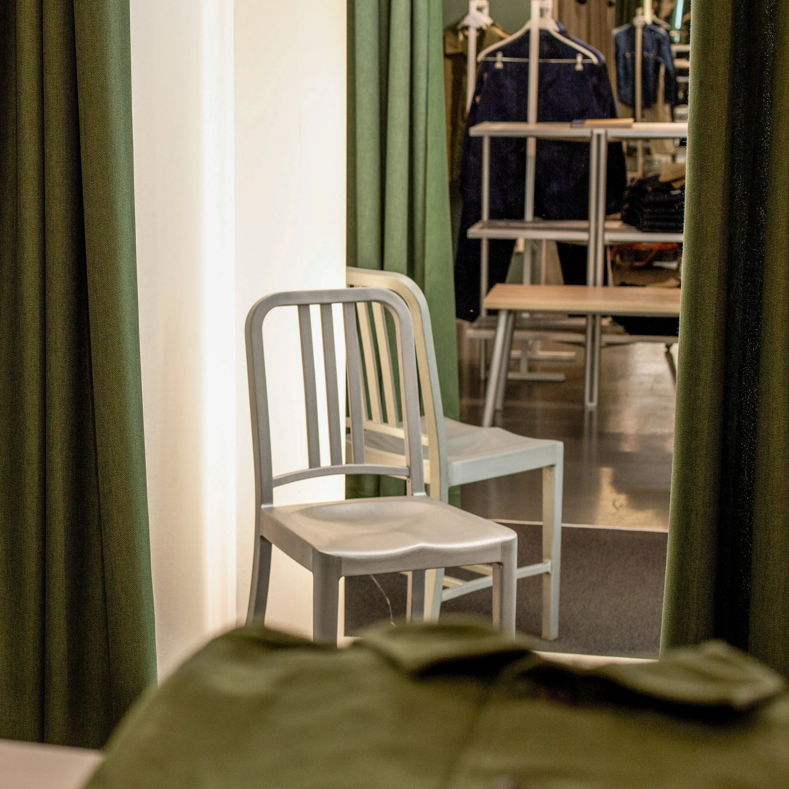 Navy Chair