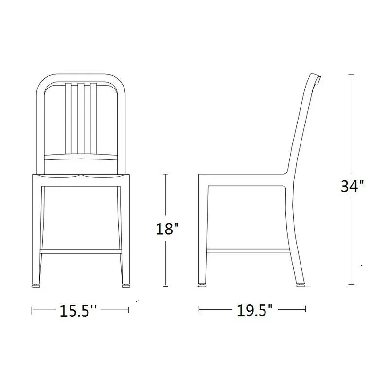 Navy Chair