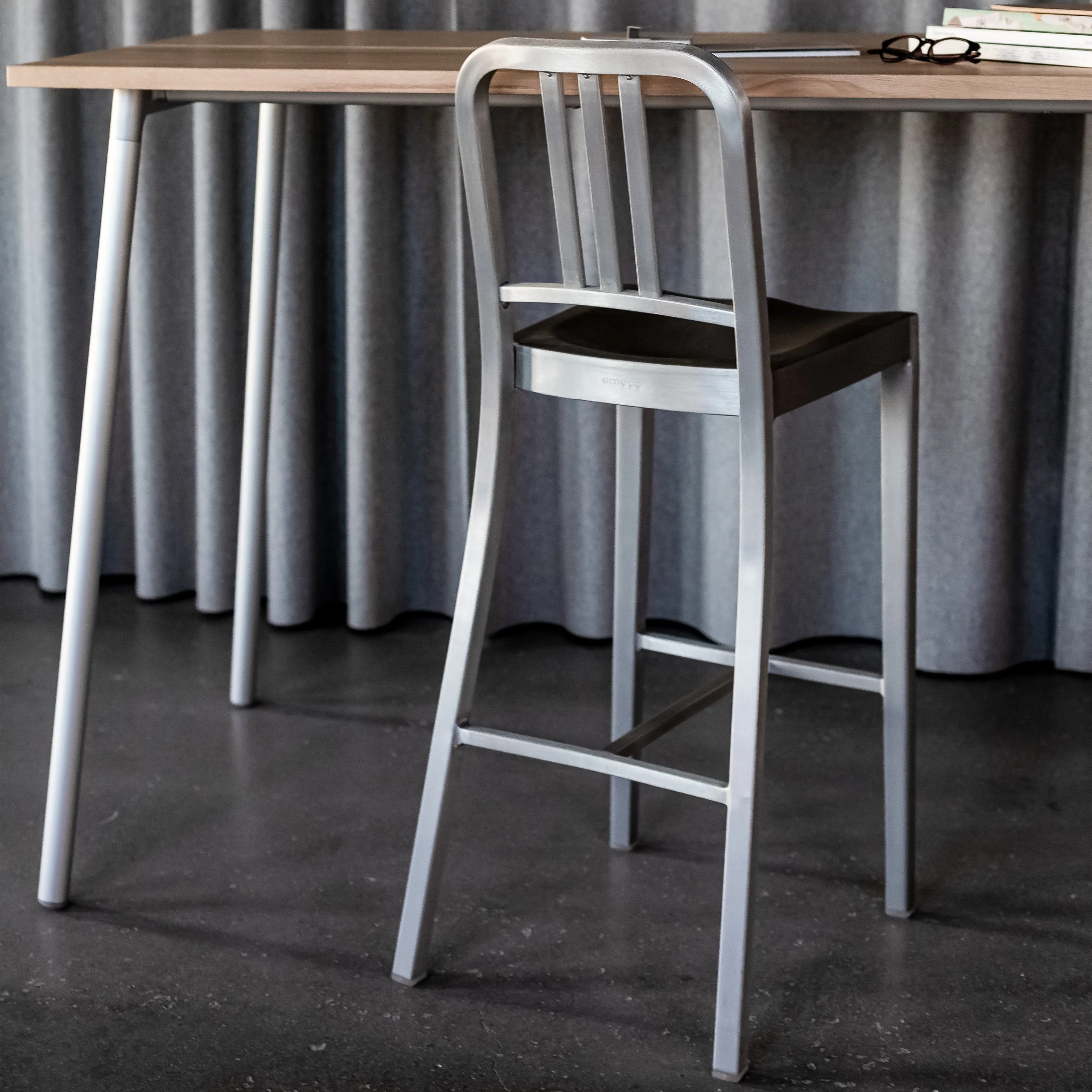 Navy Stool
