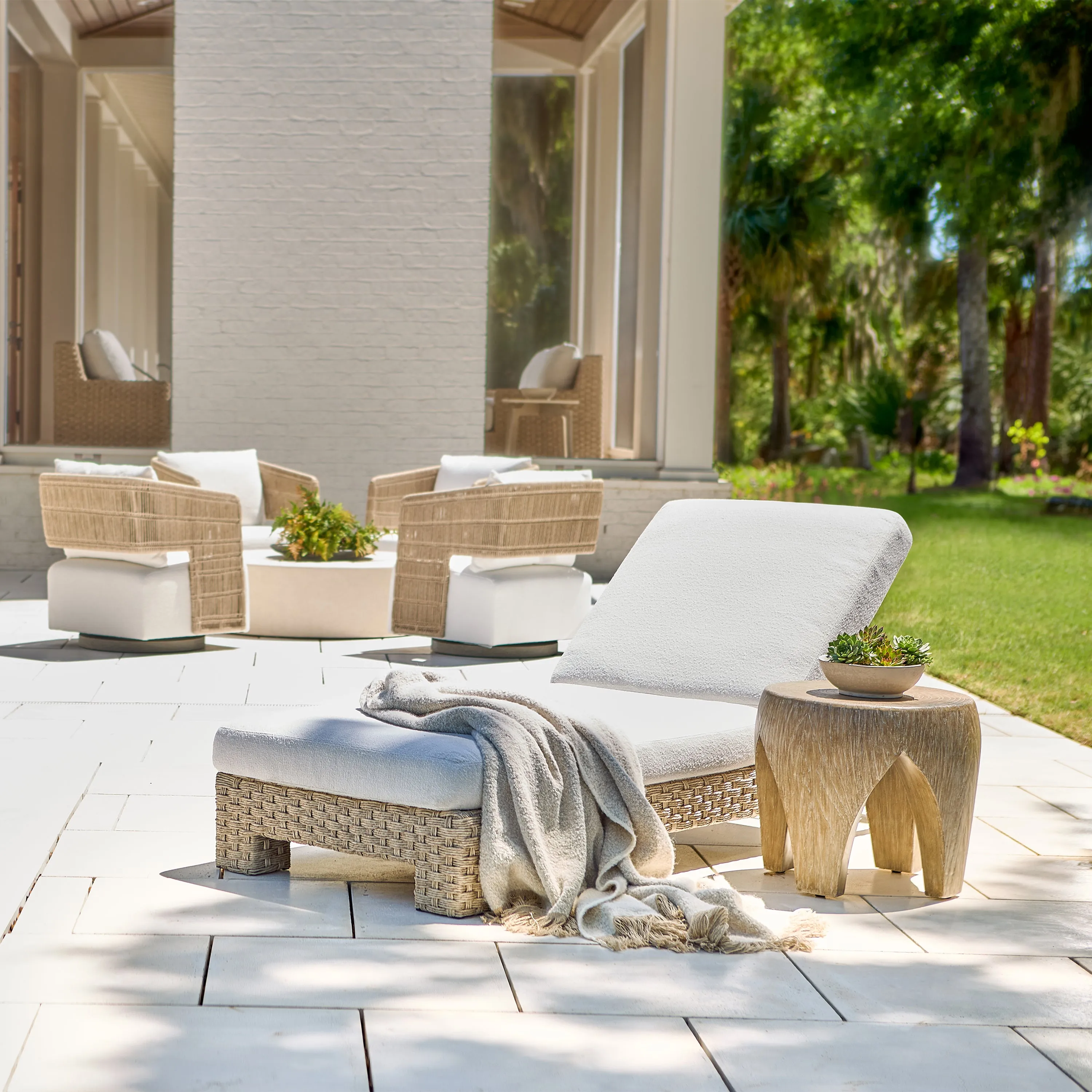 Neptune Outdoor Side Table