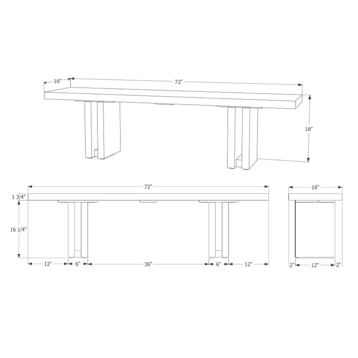 Occidental Bench