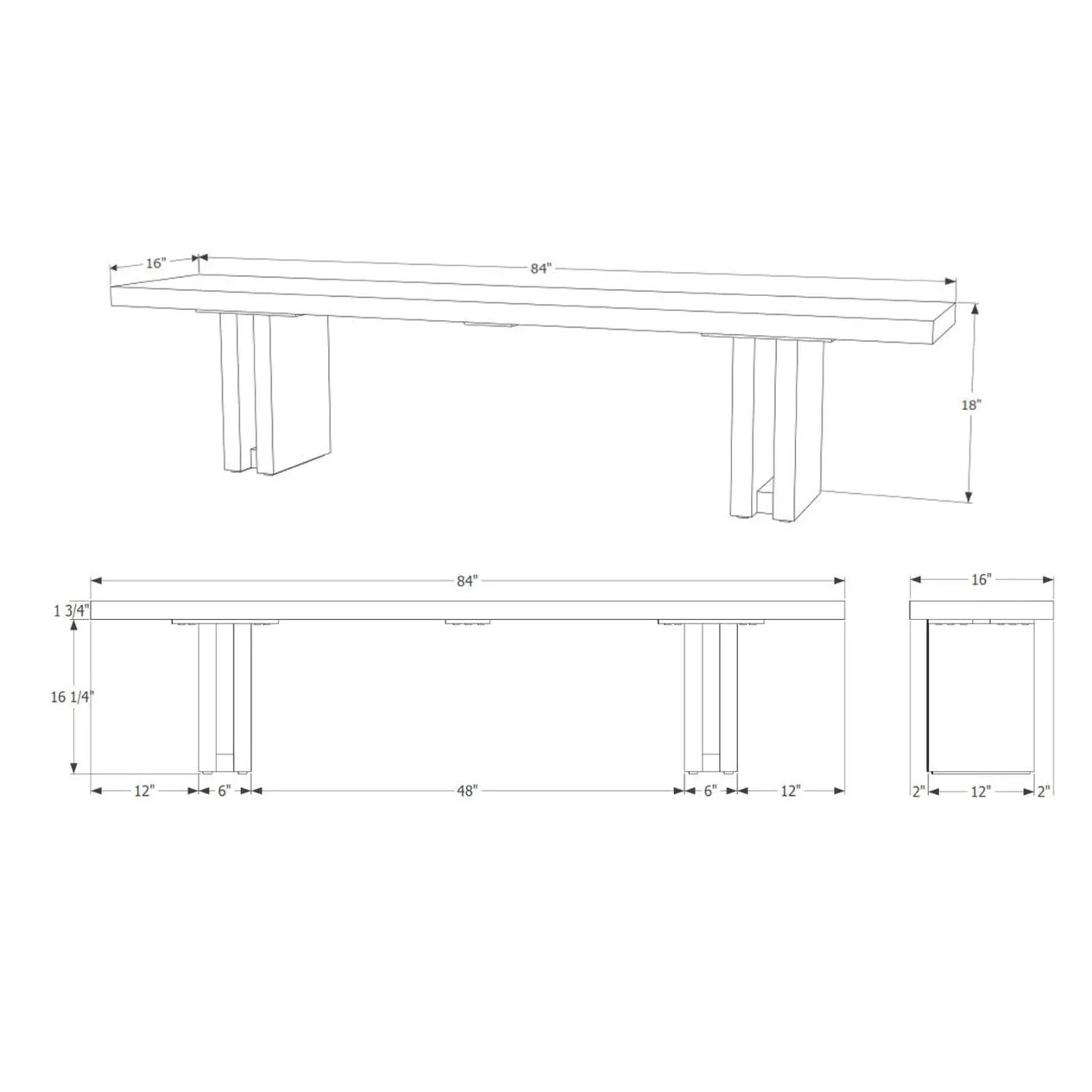 Occidental Bench
