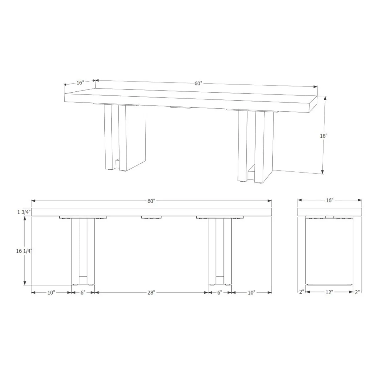 Occidental Bench