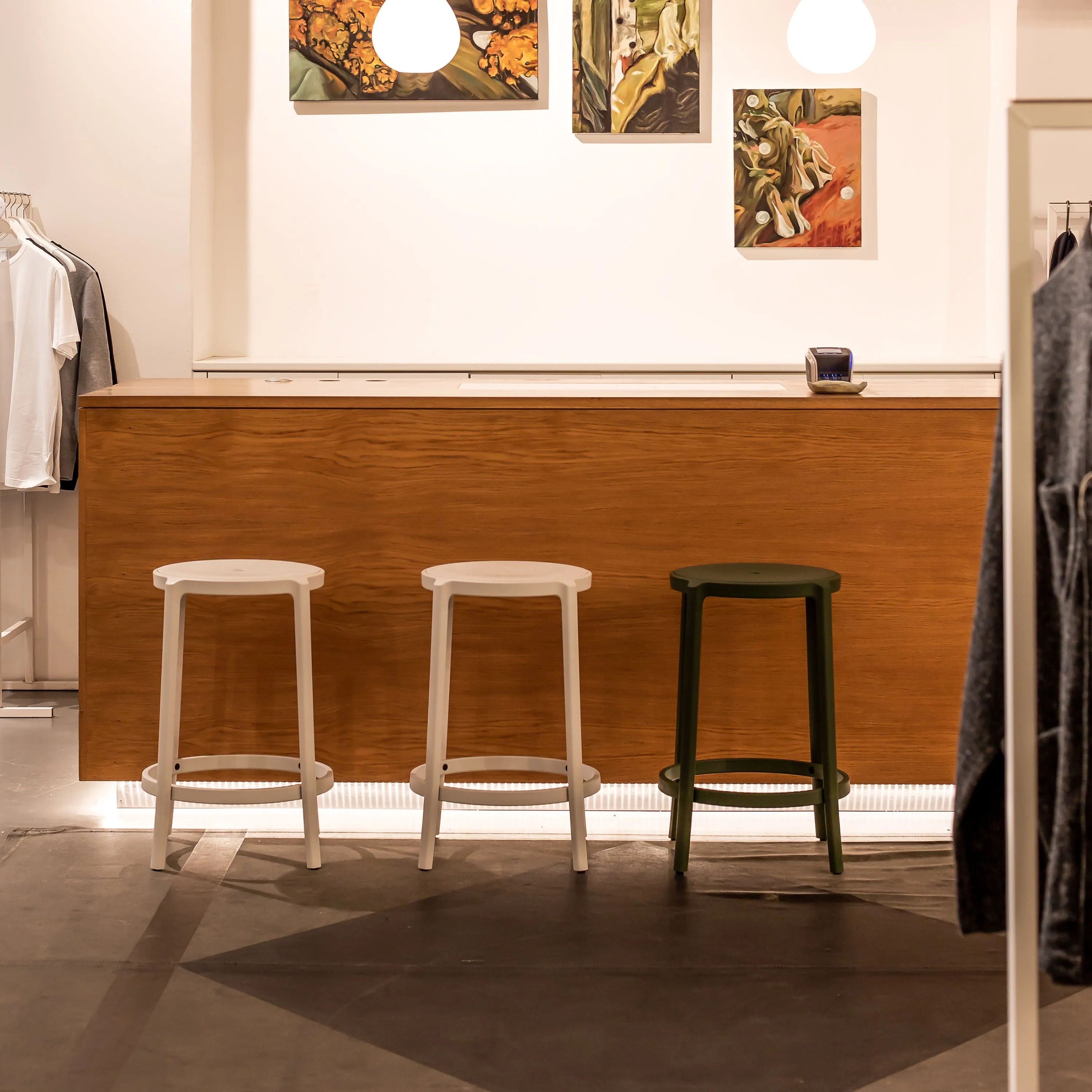 On & On Plastic Stool