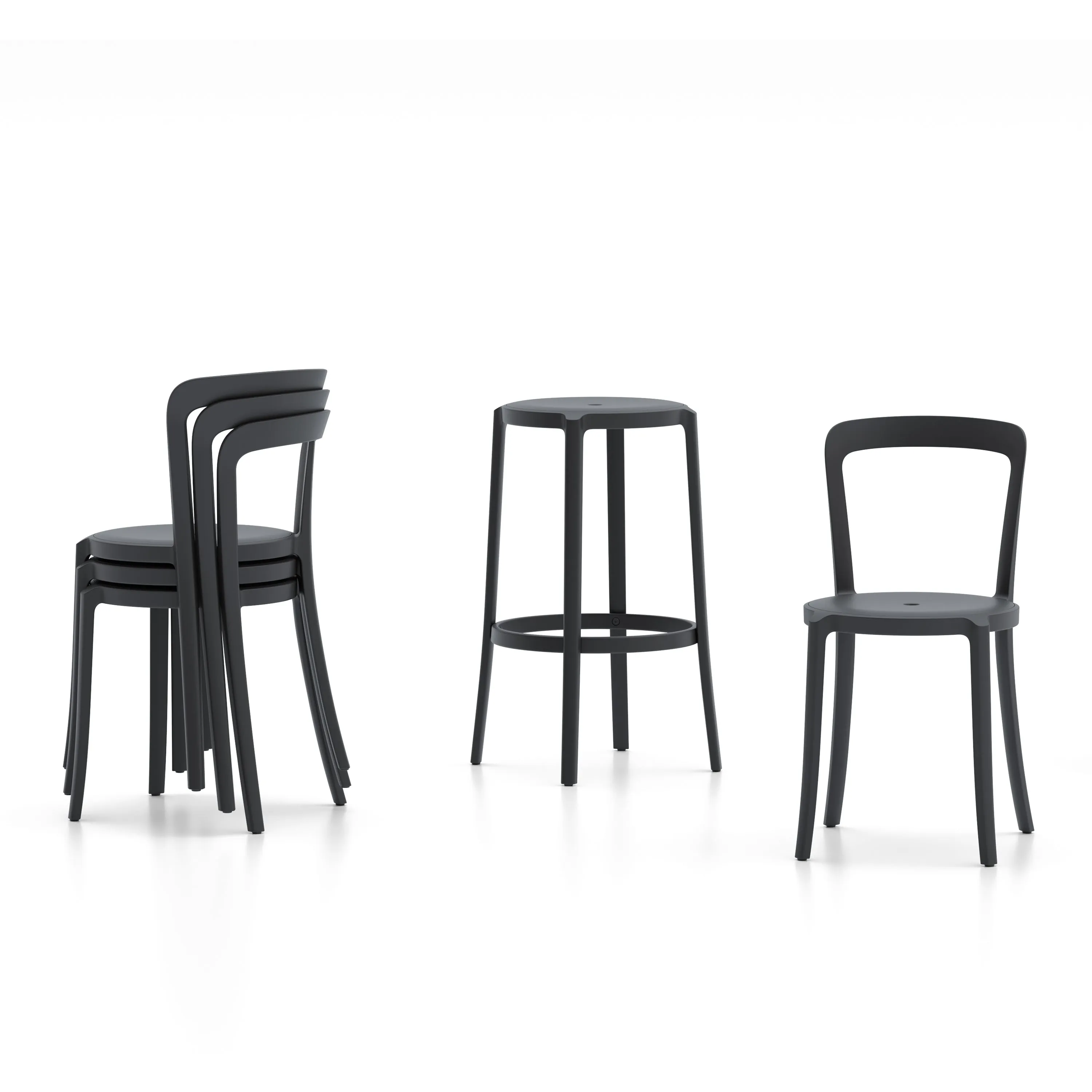 On & On Plastic Stool