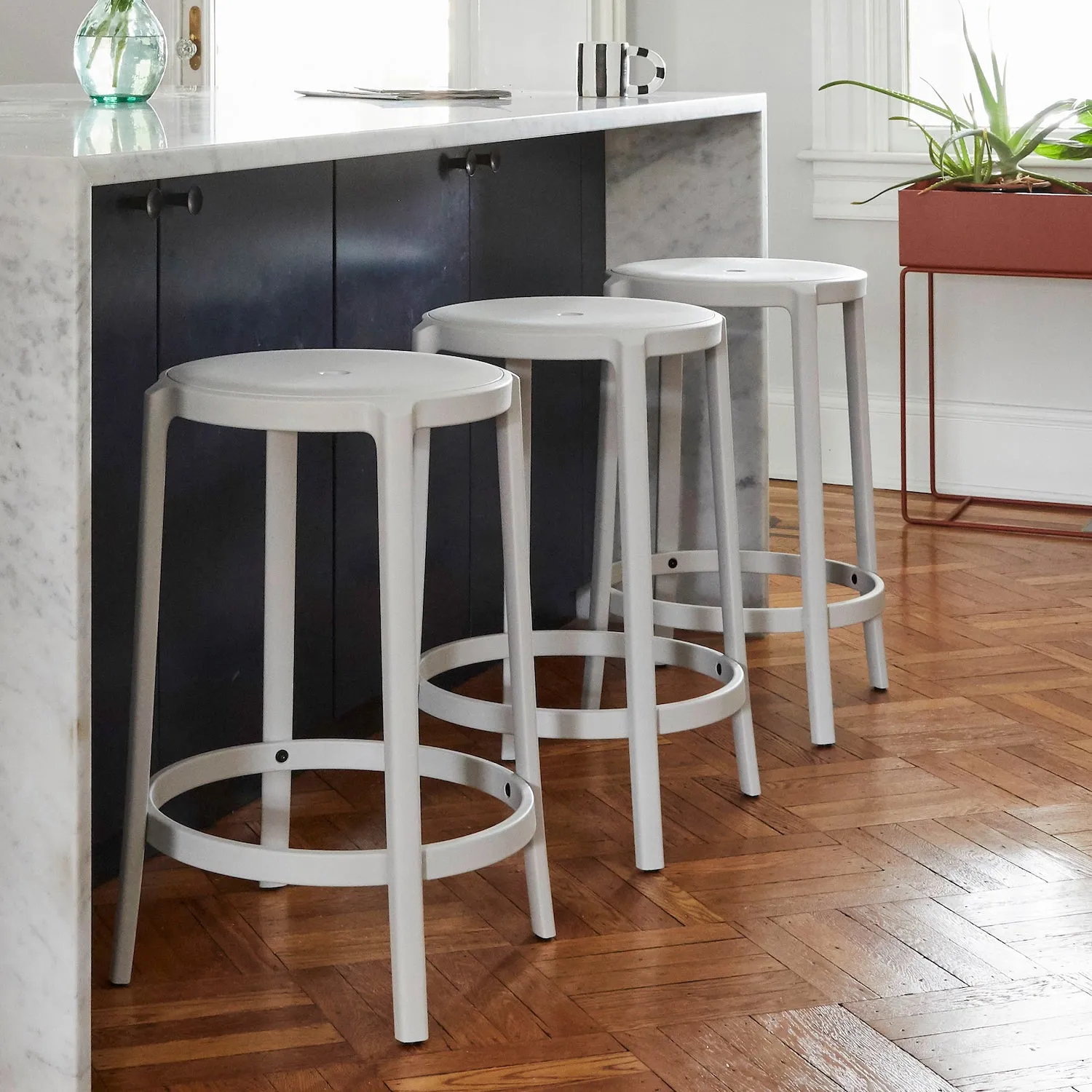 On & On Plastic Stool